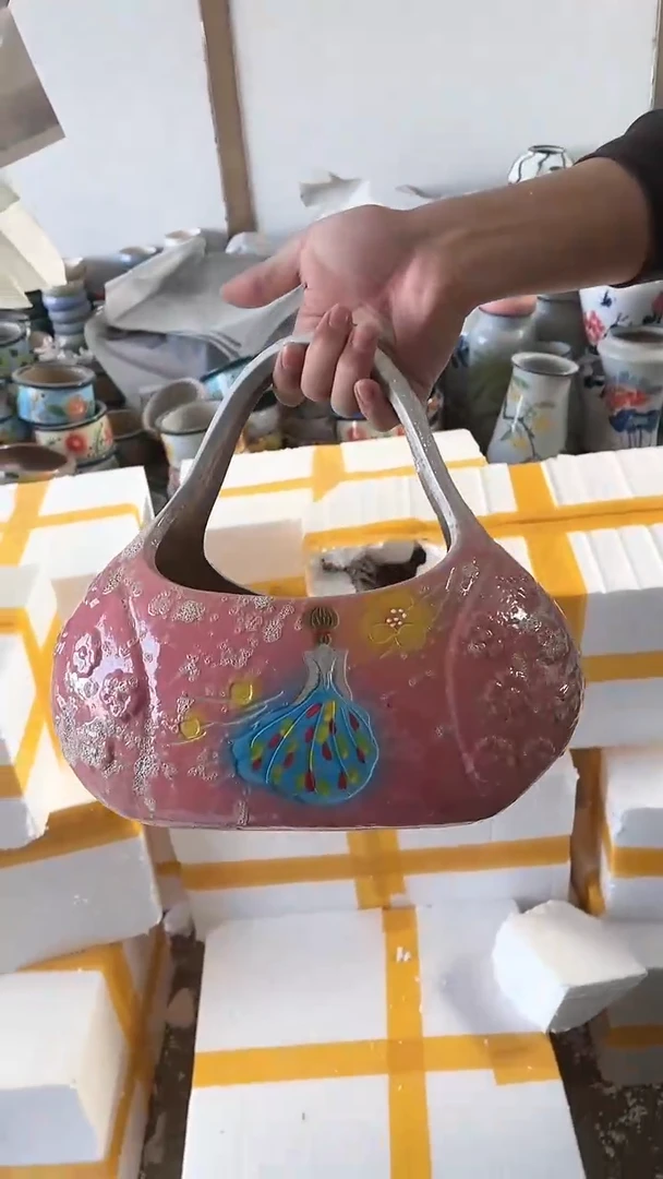 【闪购商品】摆件22-254口25高26瑕疵一个