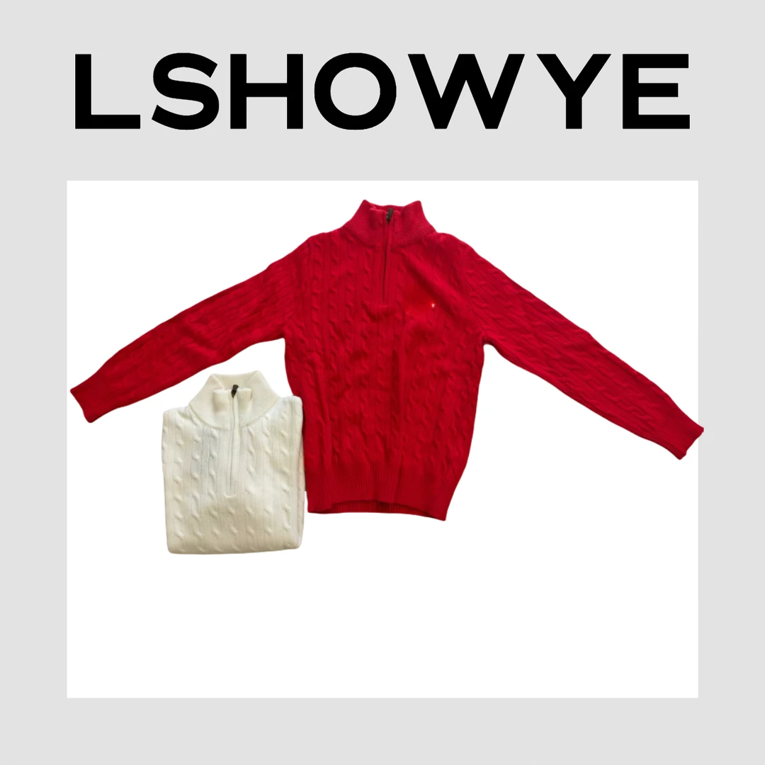 LSHOWYE｜拉链针织毛衣 1242ZM