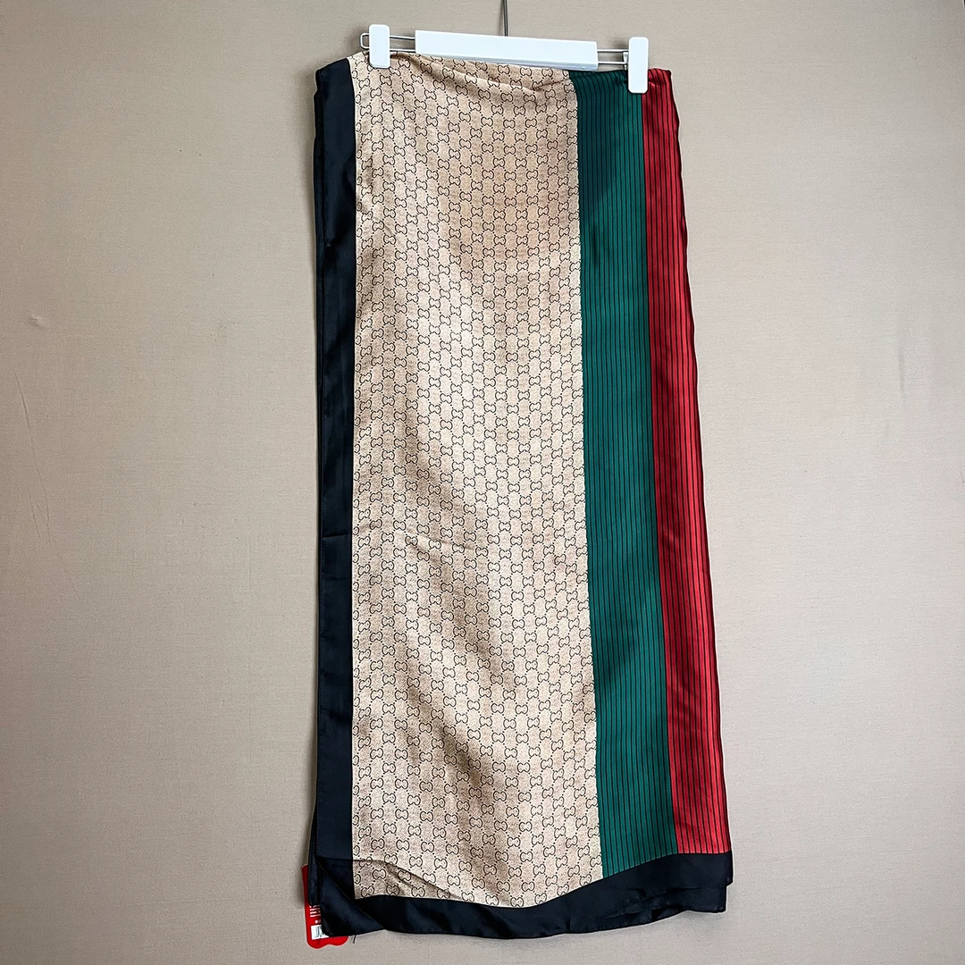 3333织妃香云纱新中式时尚百搭气质丝巾（颜色随机发）