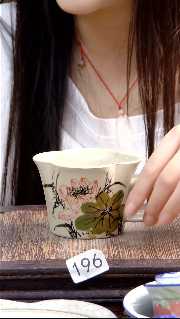 杯子景德镇陶瓷手绘196