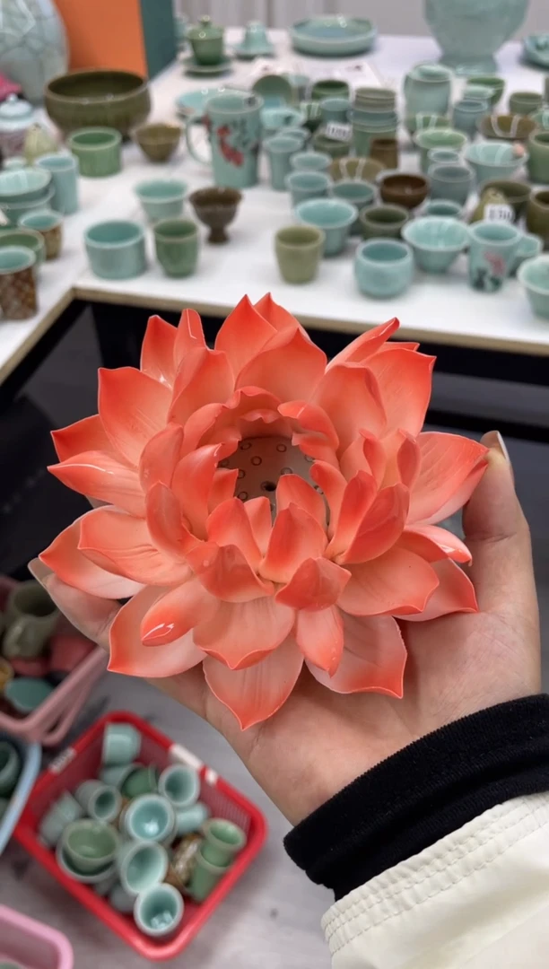 慧仙青瓷花磕碰  源头厂家特价福利