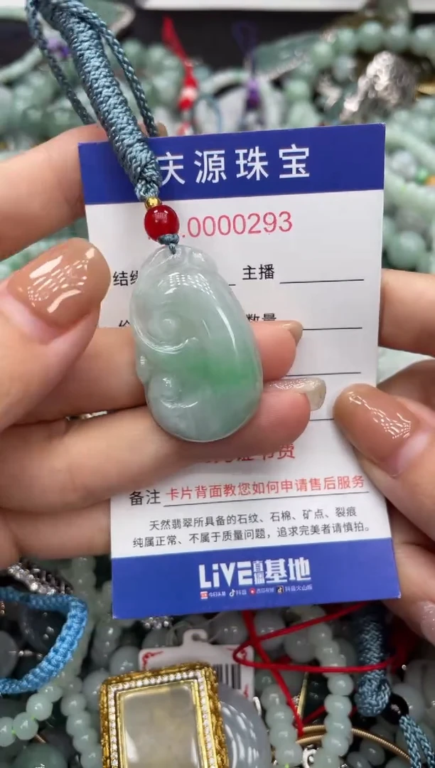 翡翠未镶嵌颈饰166