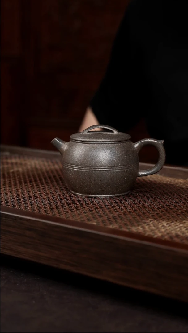 茶壶紫砂岩中泥腰线汉瓦