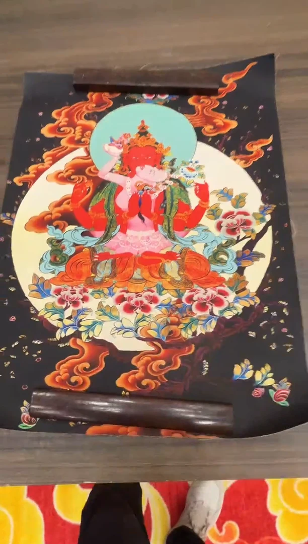 卷轴画唐卡TK16006