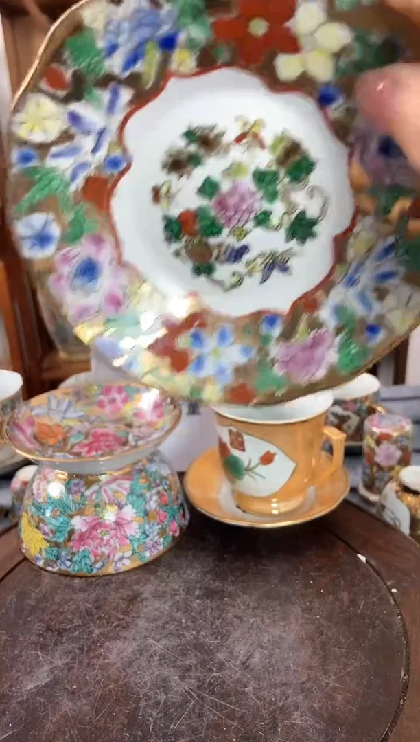 瓷片微瑕景德镇窑厂瓷摆件单件