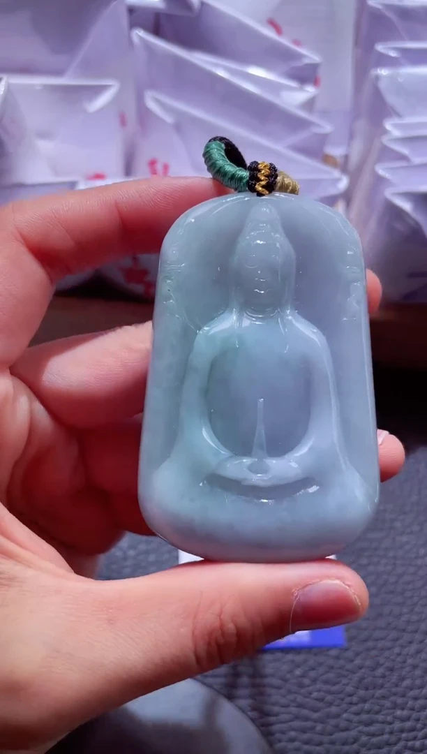 颈饰未镶嵌翡翠00005670素衣观音