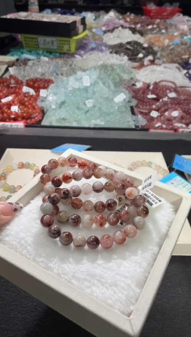 未镶嵌手链水晶457号3条10+ 多样性发一T