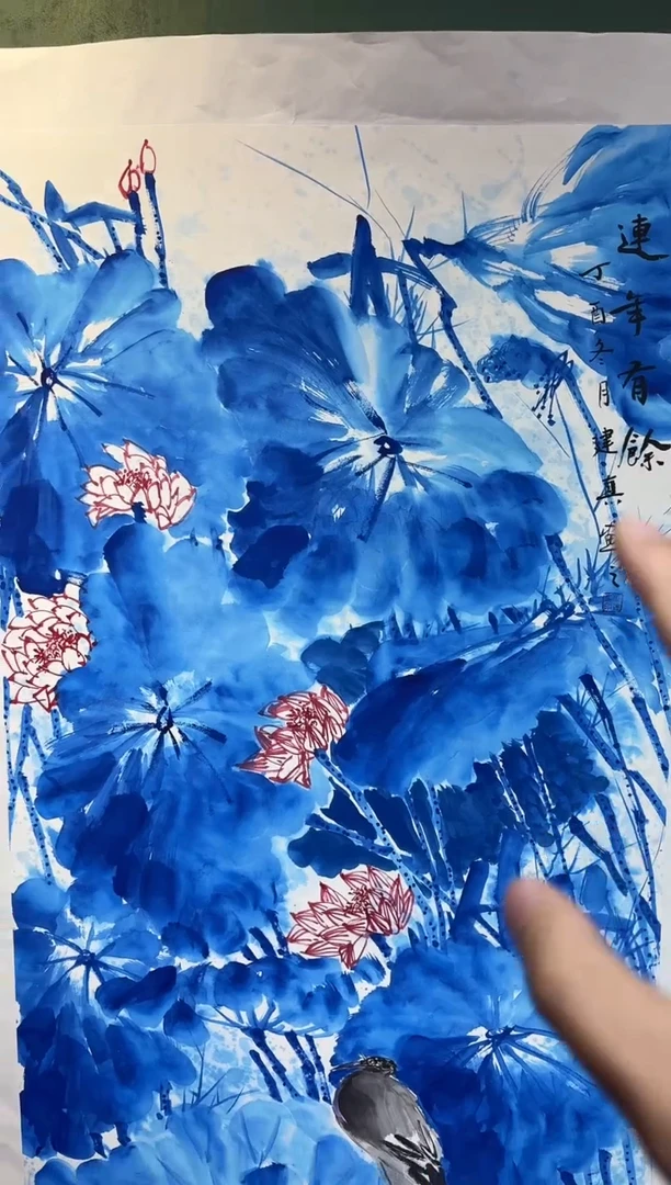 国画周建真老师绘画作品（送印屏带证书）29-6