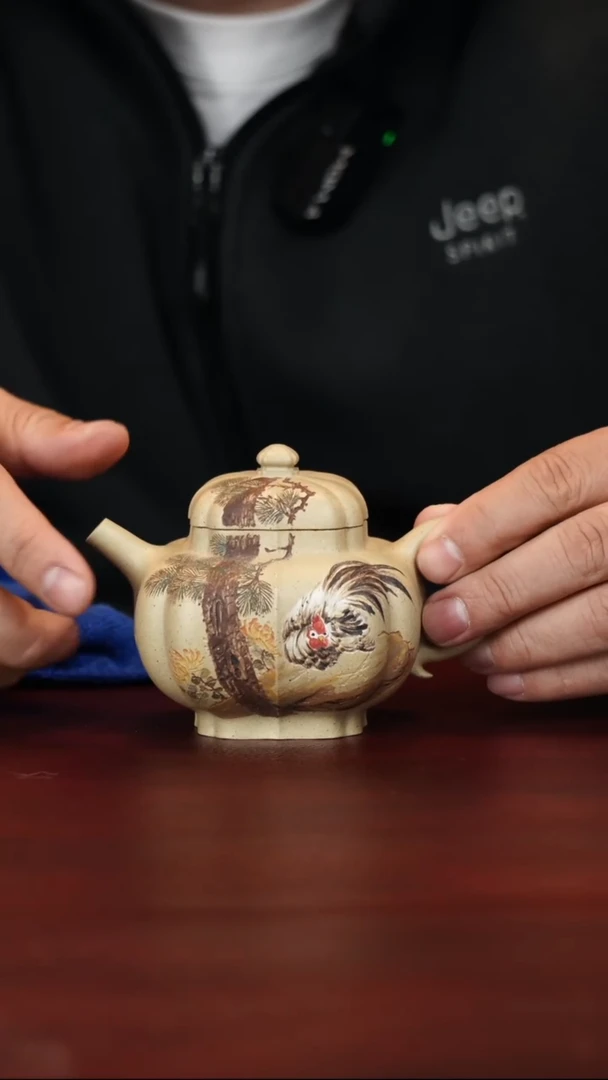 茶壶紫砂原矿高端紫砂筋纹