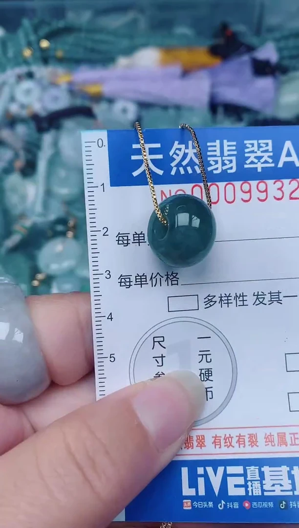 颈饰未镶嵌翡翠00009932