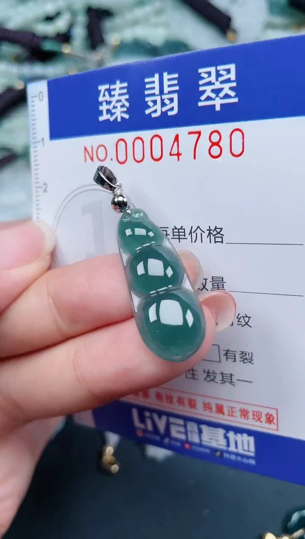 翡翠未镶嵌颈饰.0004780