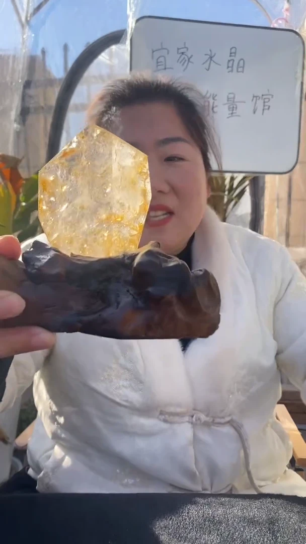 【闪购商品】水晶原石未镶嵌水冲原石摆件D580