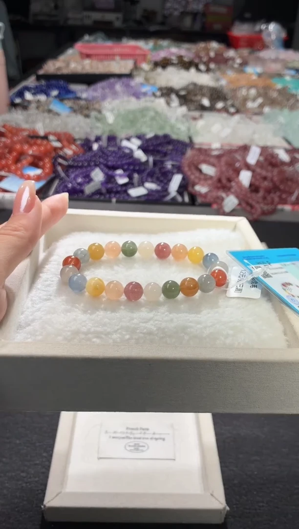 未镶嵌手串水晶396号 多样性发一E  9+