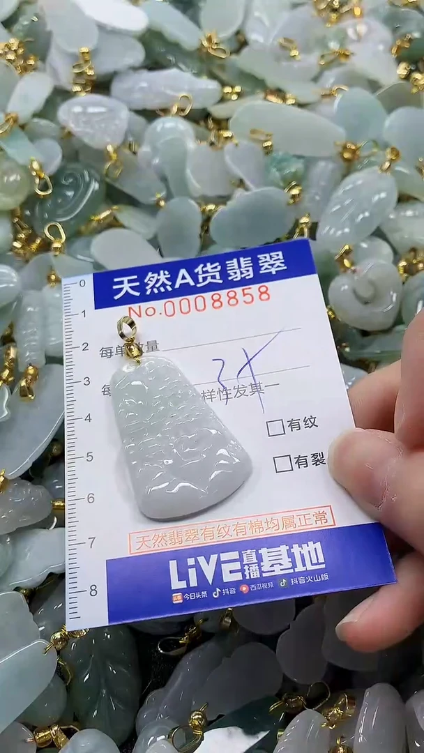 颈饰未镶嵌翡翠纯天然a货翡翠