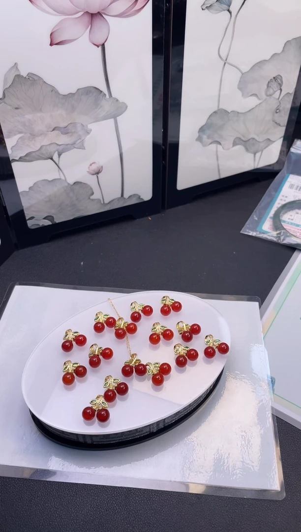 未镶嵌吊坠(不含链)玛瑙/玉髓012/FL23072612