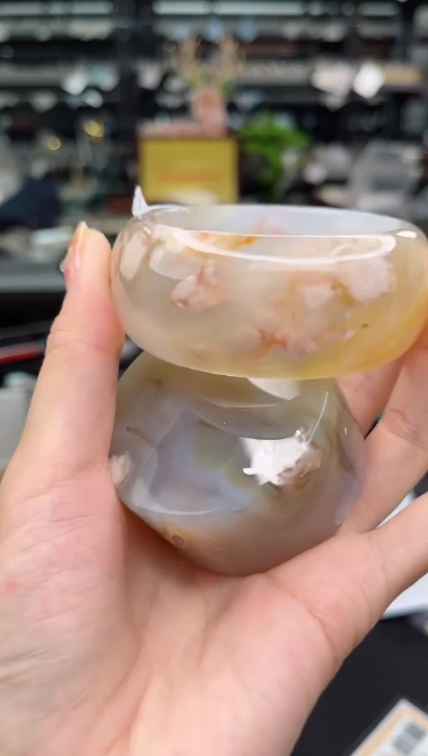 【闪购商品】石英质玉手镯未镶嵌54圈口（赠品镯心）3650046