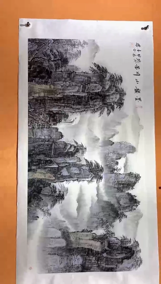 国画刘金玉老师亲笔手绘
