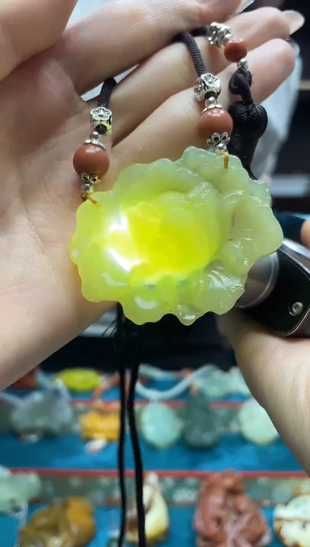 未镶嵌岫玉吊坠·多样性发*货拍一发一