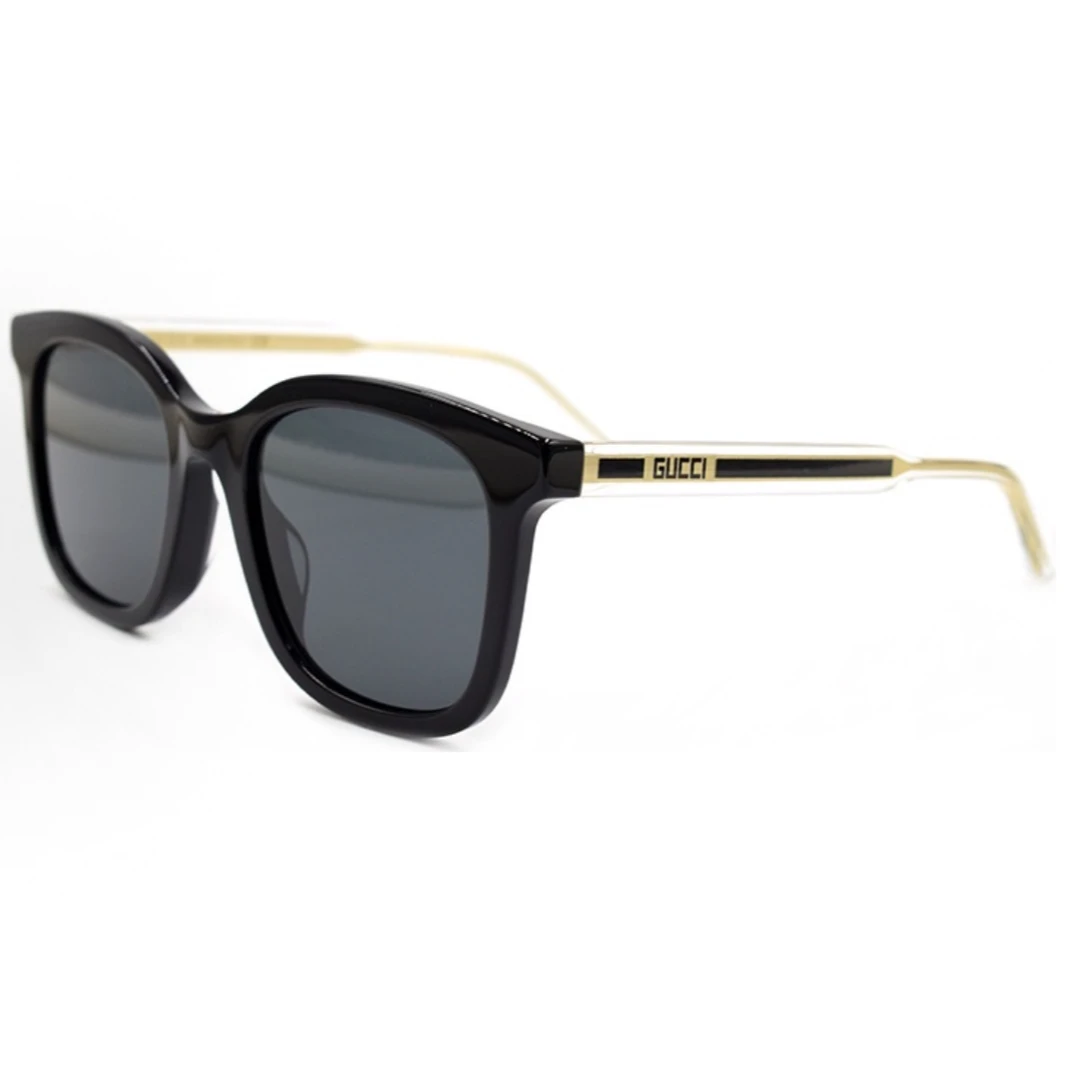 优雅经典板材方形黑色太阳眼镜 GG0562SK-001 hz/BCJ