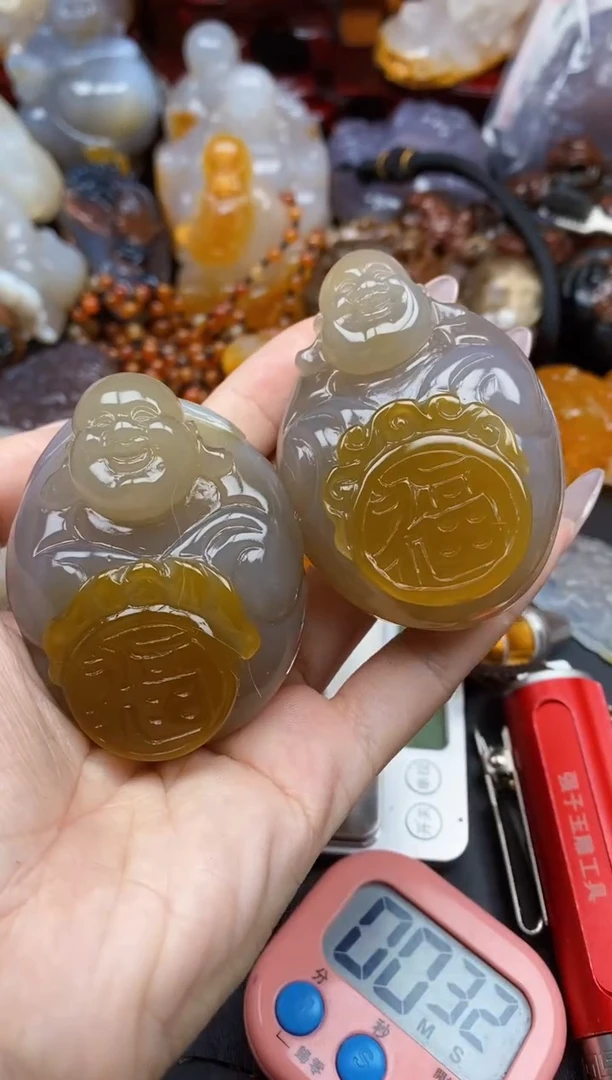 【闪购商品】玛瑙/玉髓颈饰未镶嵌ll