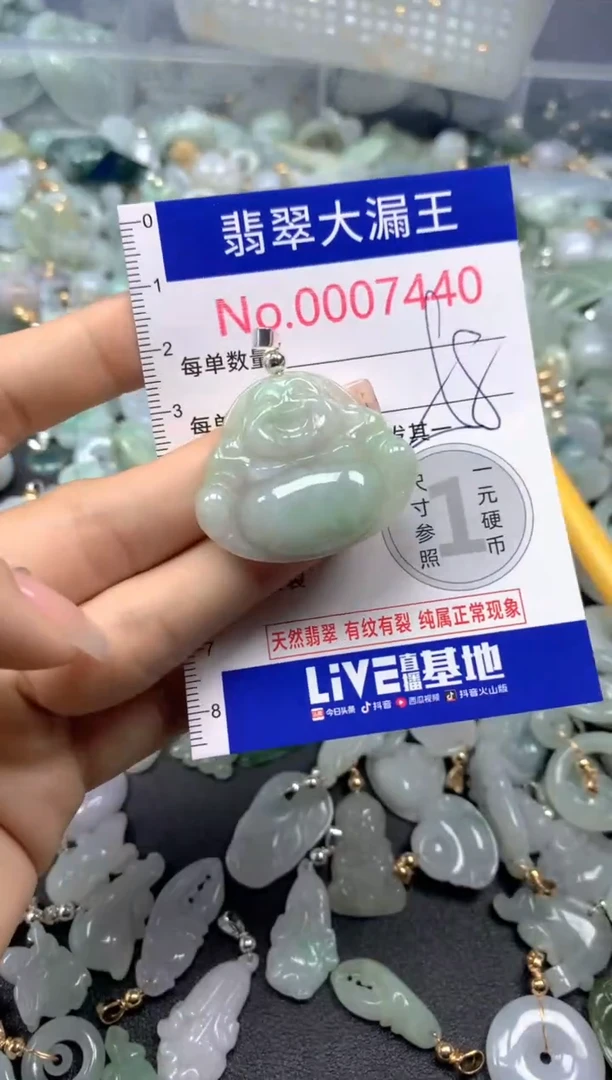 颈饰未镶嵌翡翠7440