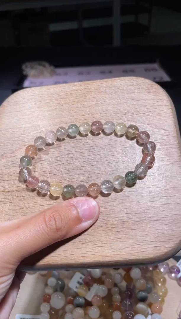 【闪购商品】水晶手链未镶嵌62号多样性发货一Q 7+