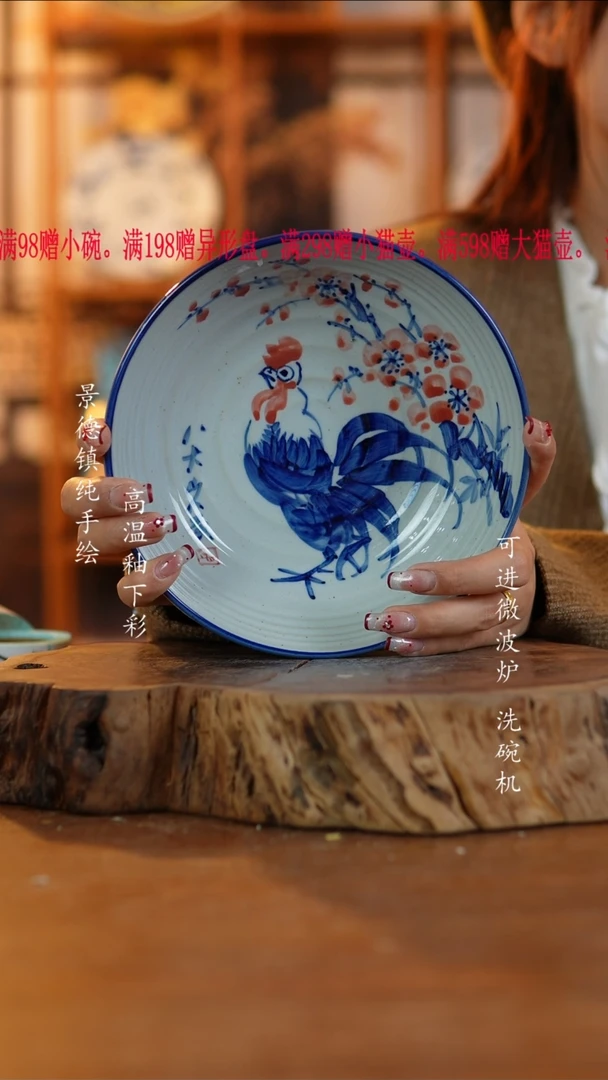 其他740老陶泥盘子