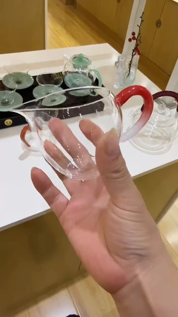 玉见小号红白把公道杯