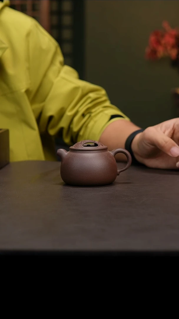 茶壶紫砂紫砂壶微瑕四底牛盖150cc