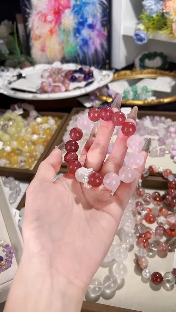 未镶嵌手链水晶天然水晶 多样性发货发其一 颜色微差
