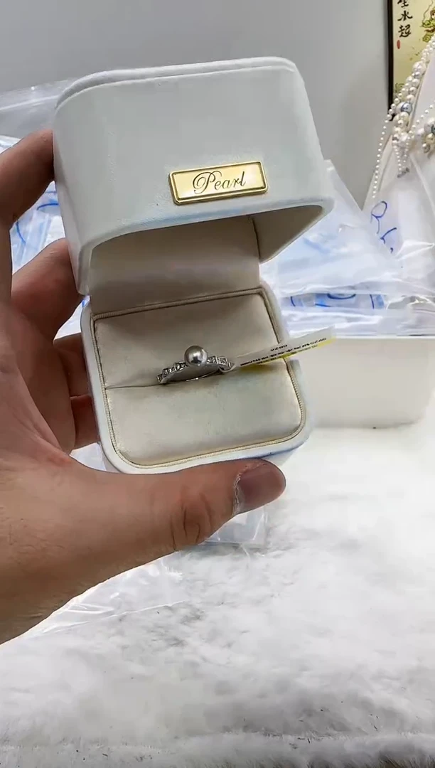 【闪购商品】海水珍珠DA银S925镶嵌c826 戒指6