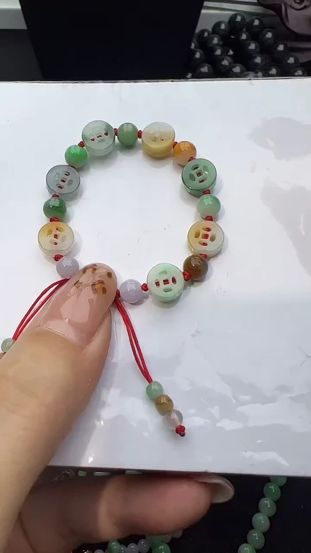 未镶嵌手串翡翠小朋友手串
