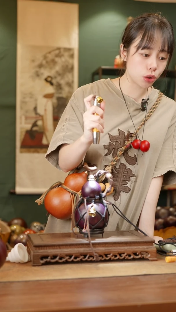 229号精品天然大漆酒葫芦一物一拍~