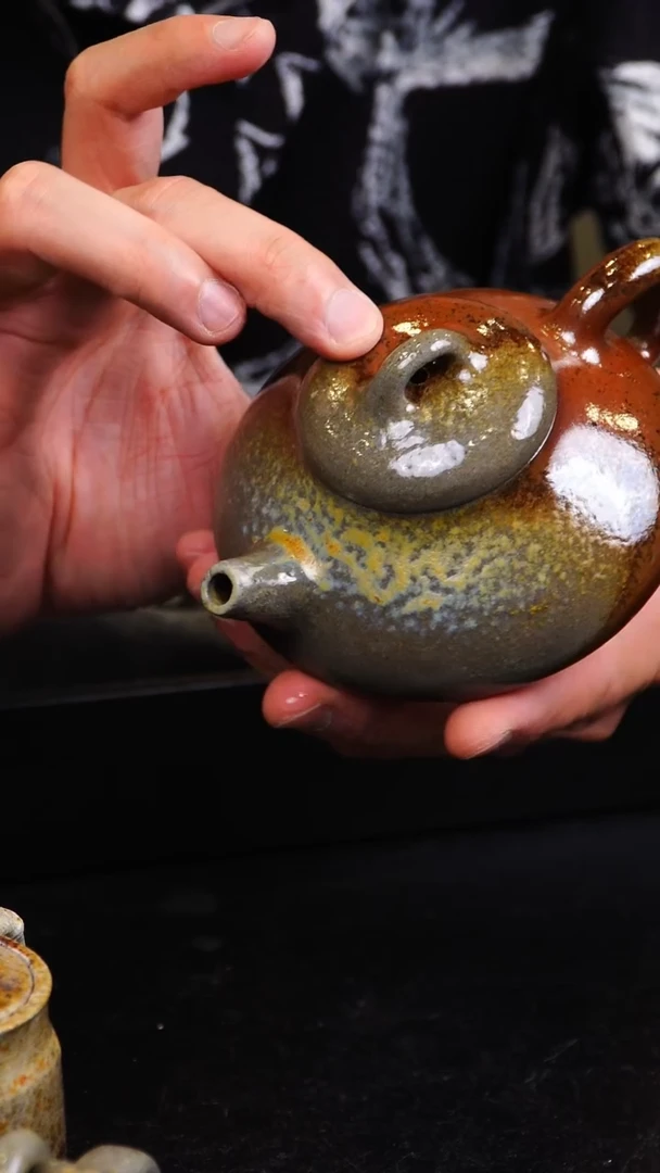 茶壶紫砂宜兴紫砂柴烧壶