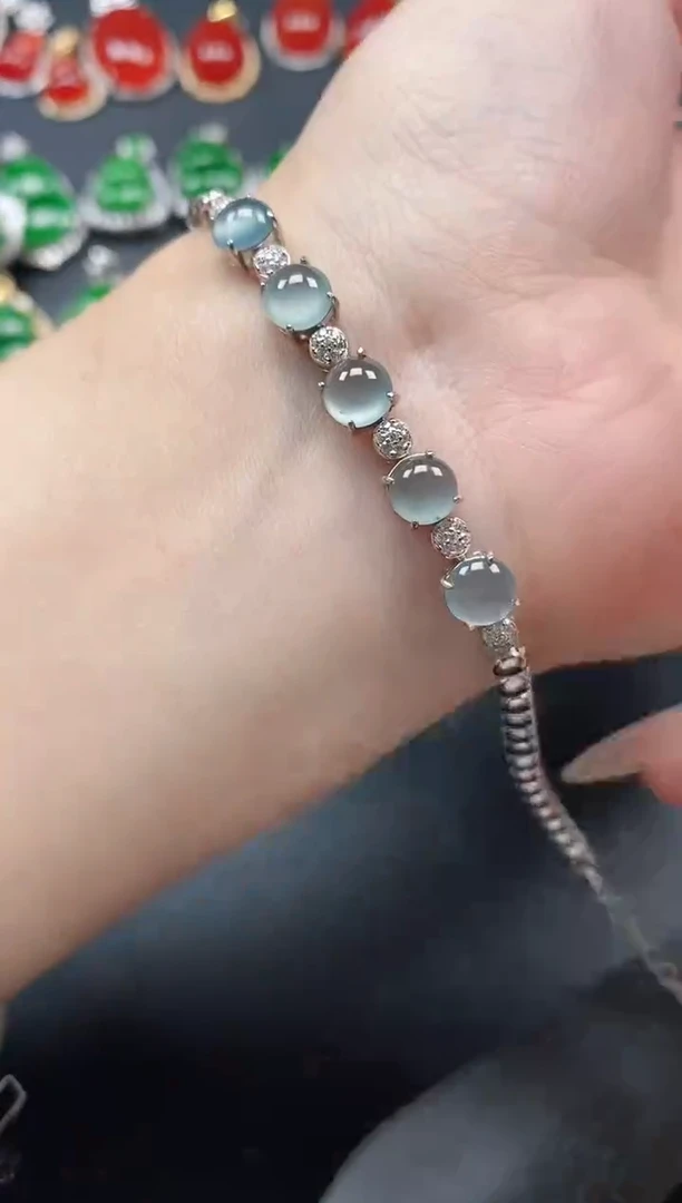 银S925镶嵌戒指翡翠51151