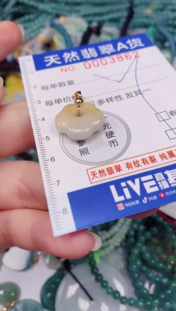 颈饰未镶嵌翡翠00003862