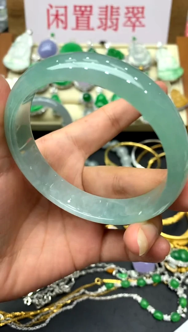 翡翠手镯未镶嵌602-中国好珍宝