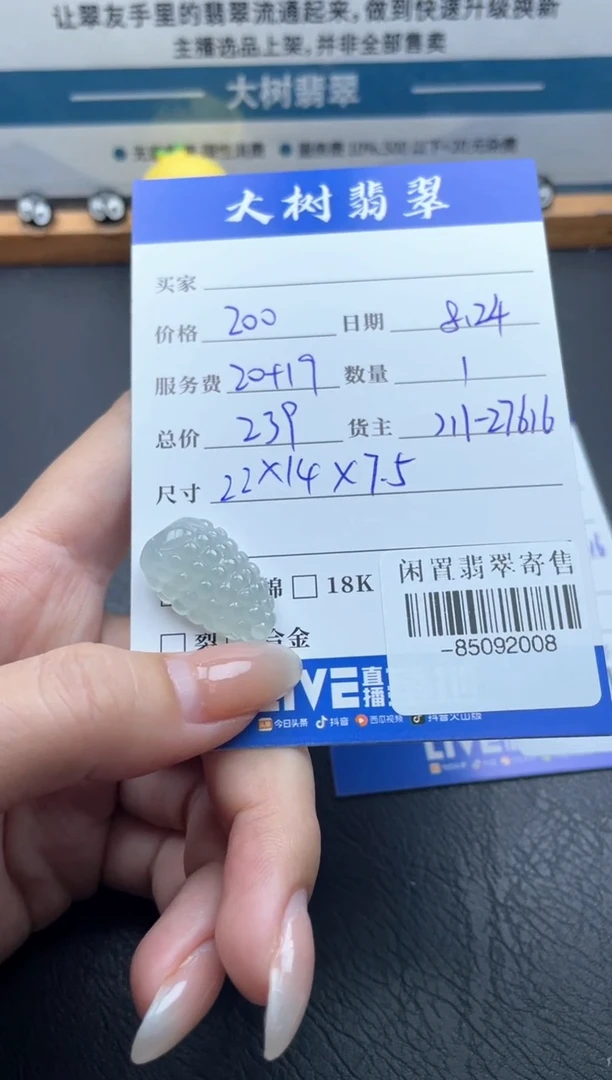 颈饰未镶嵌翡翠多人-85092008