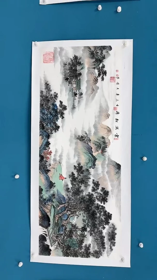 【闪购商品】国画1.18-国检-王夫怀-荣原六尺-50