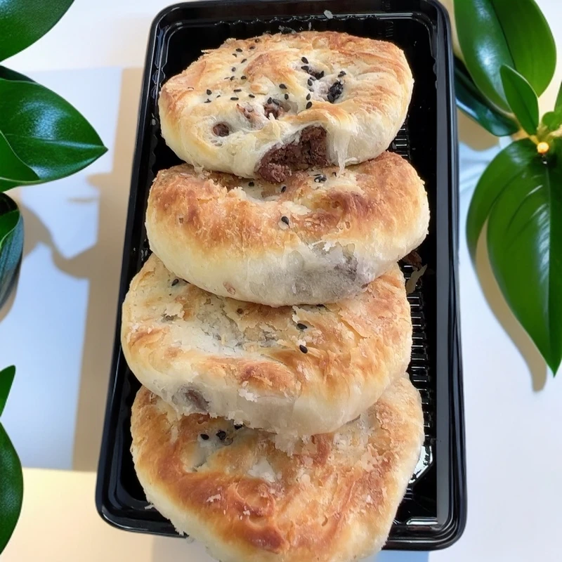 【吴忠酥皮红豆饼】1份4个装