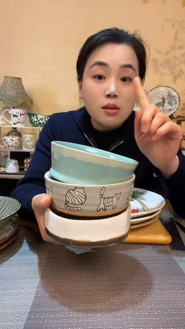 瓷片3个小碗 微瑕介意勿拍