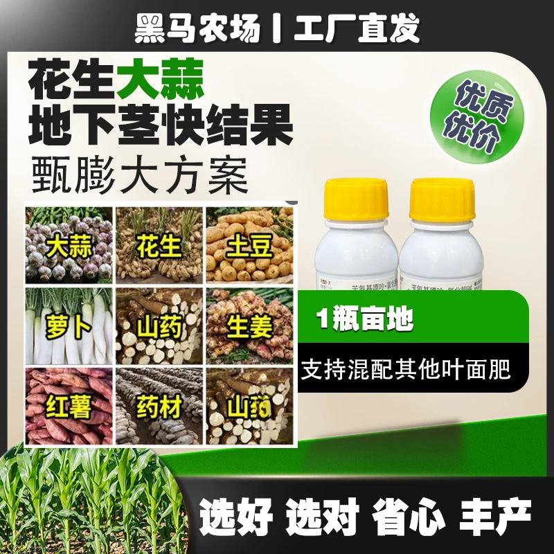 小黄帽苄氯单地下茎块作物真膨大液体肥