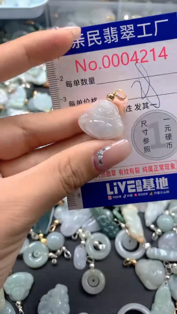颈饰未镶嵌翡翠4214