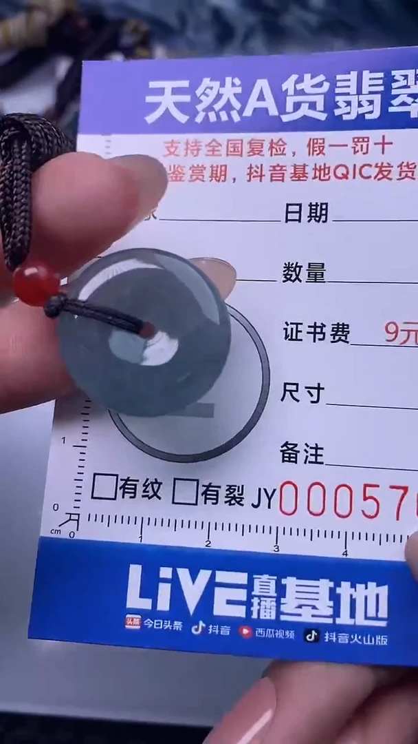 颈饰未镶嵌翡翠多样性发货 只发一件 扣子
