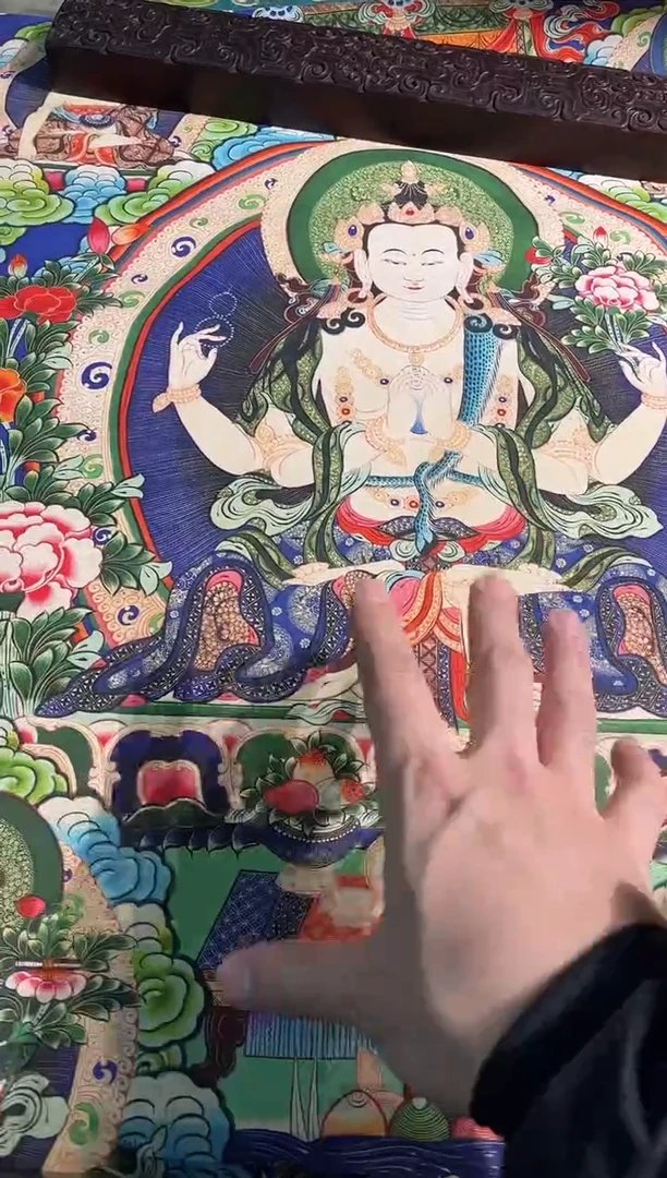 卷轴画天天的唐卡tk160