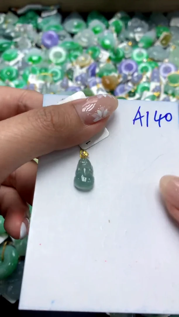 【闪购商品】翡翠颈饰18K金镶嵌111111111111111111