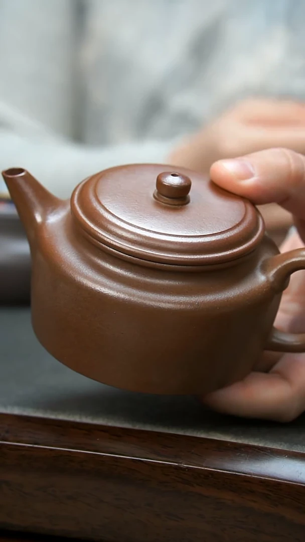 【闪购商品】紫砂茶壶柴烧德钟壶