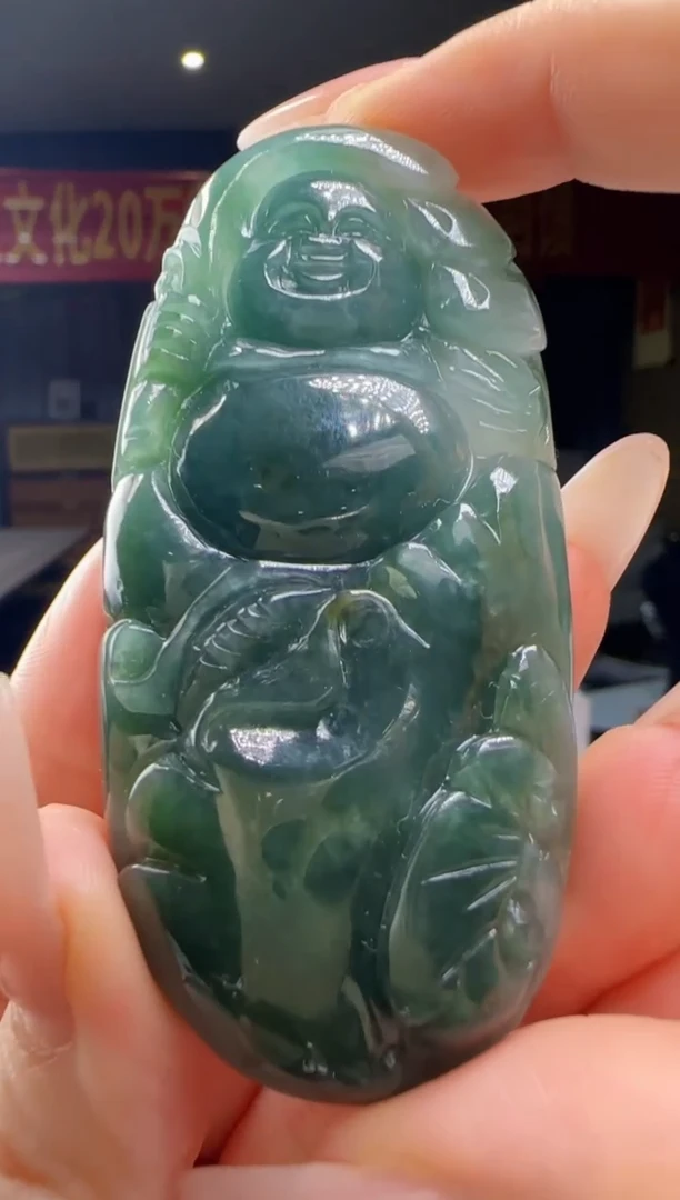 翡翠未镶嵌颈饰YJ@@WS1WX36117