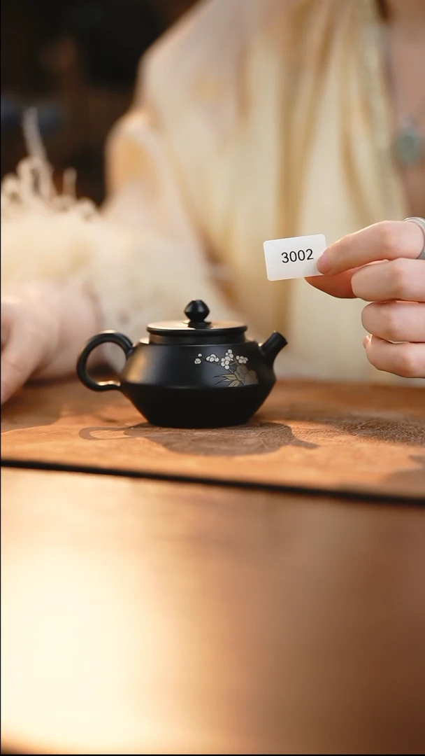 雲梦茶器紫陶茶壶3002