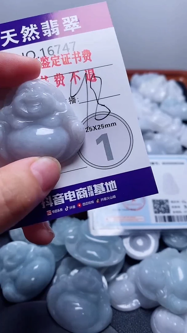 翡翠未镶嵌颈饰747